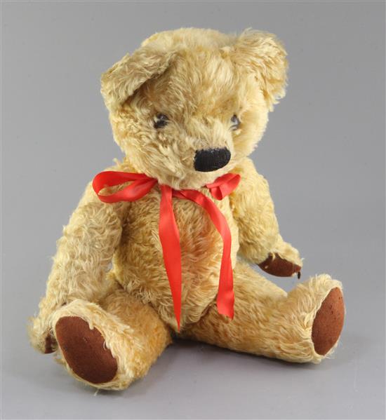 A 1950s Chad Valley bear, 19in.